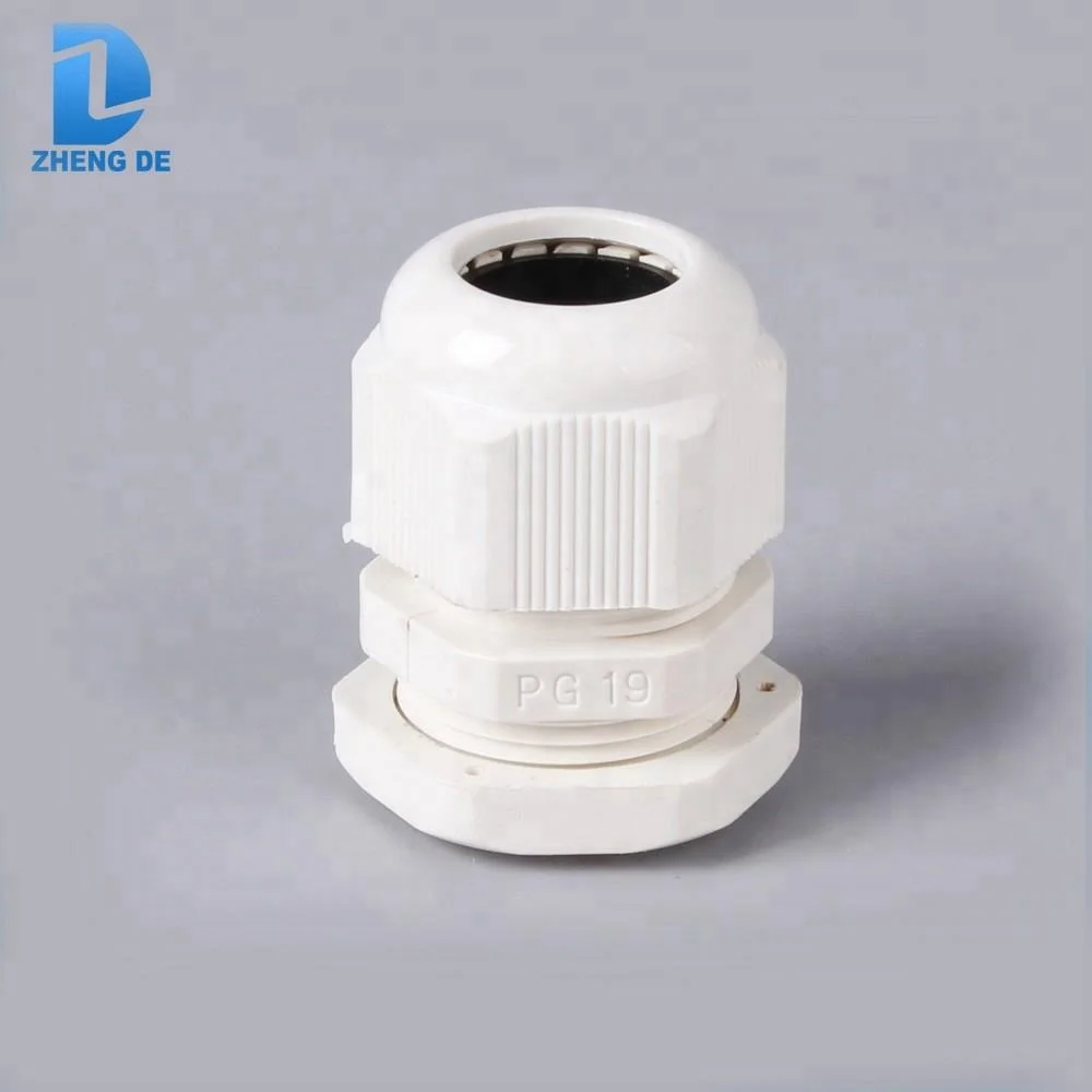 IP68 метрический размер PG нейлон кабельный сальник/кабельный сальник плоский кабель