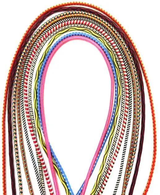 Fantastic Quality Custom Colorful Elastic Cord New Creative Rubber Polyester Latex High Usage for Shoes Bags Garments