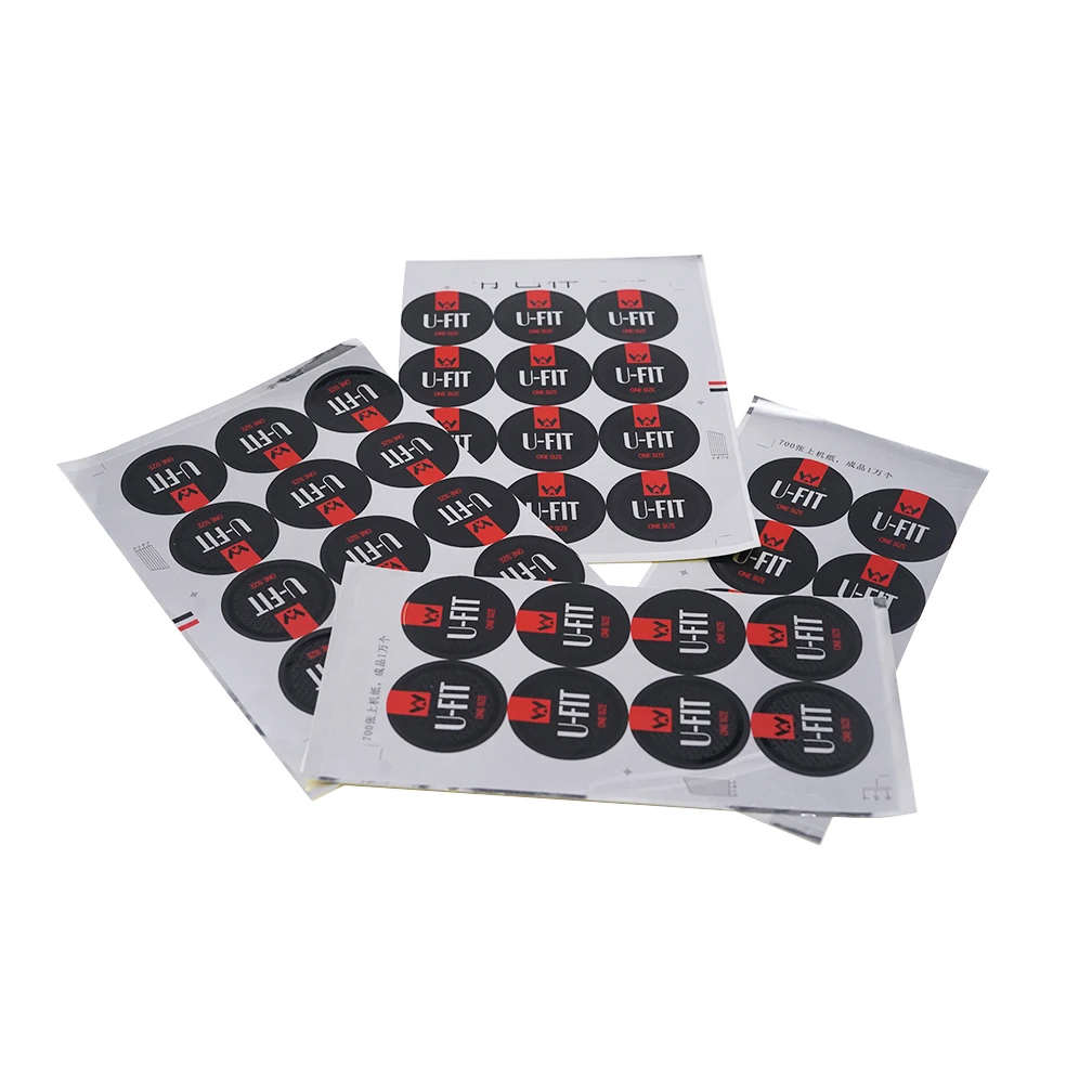 Custom Round Die Cut Sticker Self Adhesive Raised Glossy UV Label Sticker Packaging Printing Maker