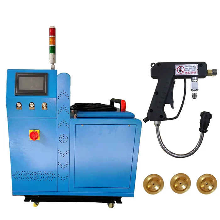 Liujiang Hot melt machine with spiral spray gun and fiber spray gun 30L Small non-woven composite coating machine