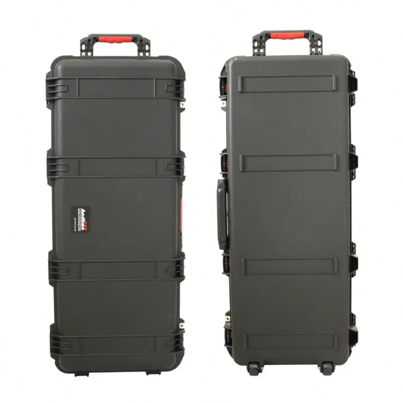 
waterproof plastic protective sight optics sight tactical rifle gun safe case 