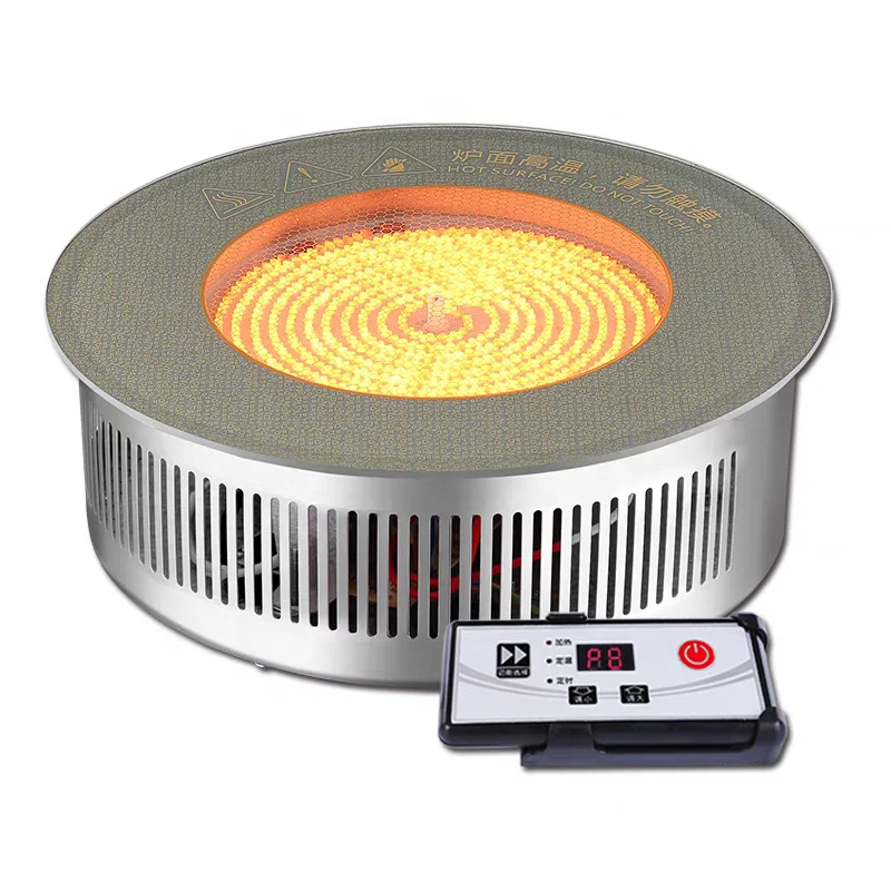 Wholesale price for Korean style embedded infrared cooker hot pot 2500w induction hotpot bbq grill cooker in factories