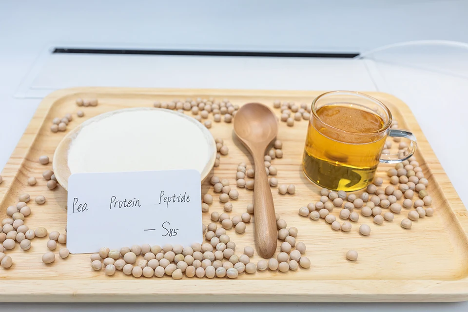 Hydrolyzed pea protein pea powder for energy bar