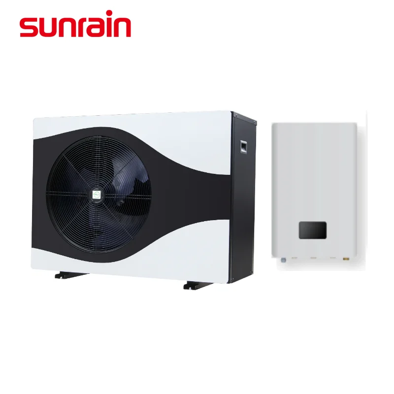 Factory OEM Europe Popular 10 15 18KW A+++ Outdoor Split R32 EVI Inverter Air Source Heat Pump Water Heater CE ERP KEYMAKR