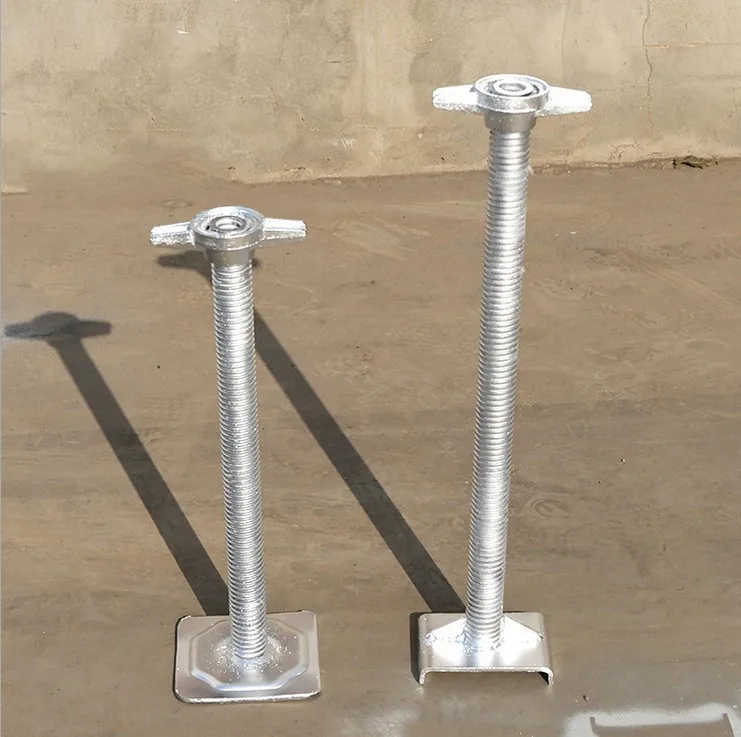 Stainless Steel Scaffolding Screw Base Jacks for Slab Support