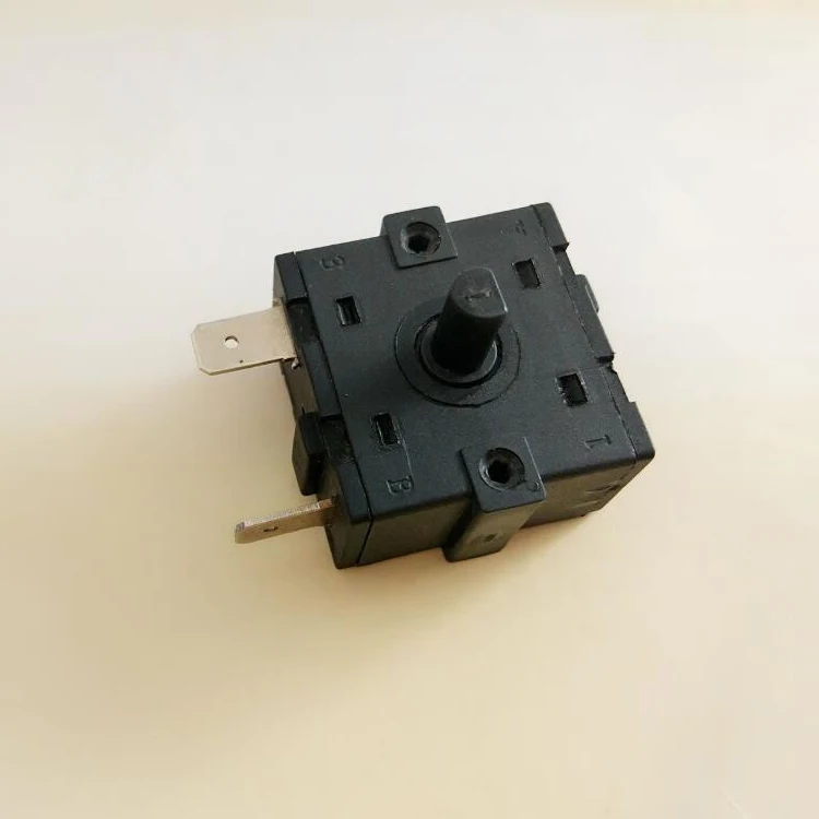 Поворотный выключатель для духовки 15A2PIN поворотный лампы горячего горшка вентилятора нагревателя электрической и т.