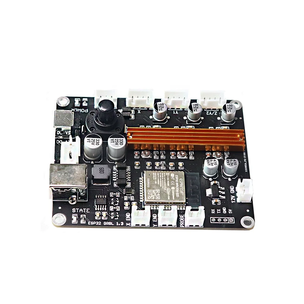 New Grbl Cnc Control Board 3 Axis Y Dual Axis Stepper Motor Usb Controller For Cnc Laser Engraving Machines Laser Cutting