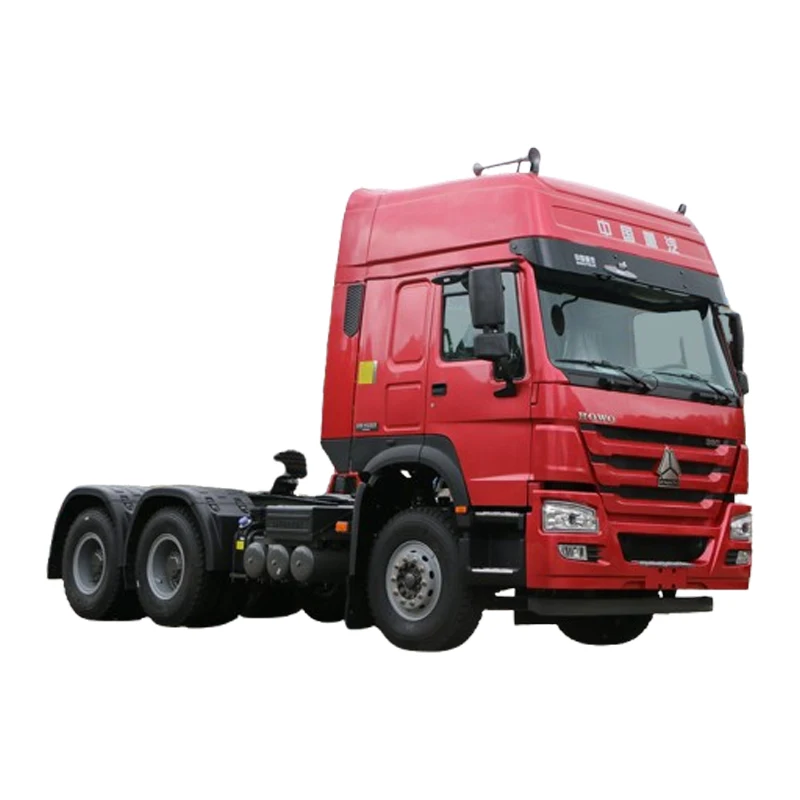 Sinotruk TH7 Howo 7 6x4 Tractor Truck 420hp Used Howo Tractor Head Inline Six - Cylinder For Port Logistics