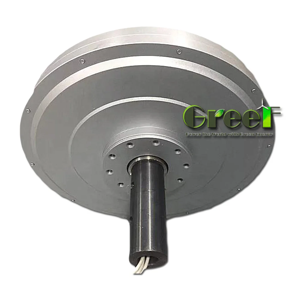 GREEF coreless  3phase AC output 1kw permanent magnet generator