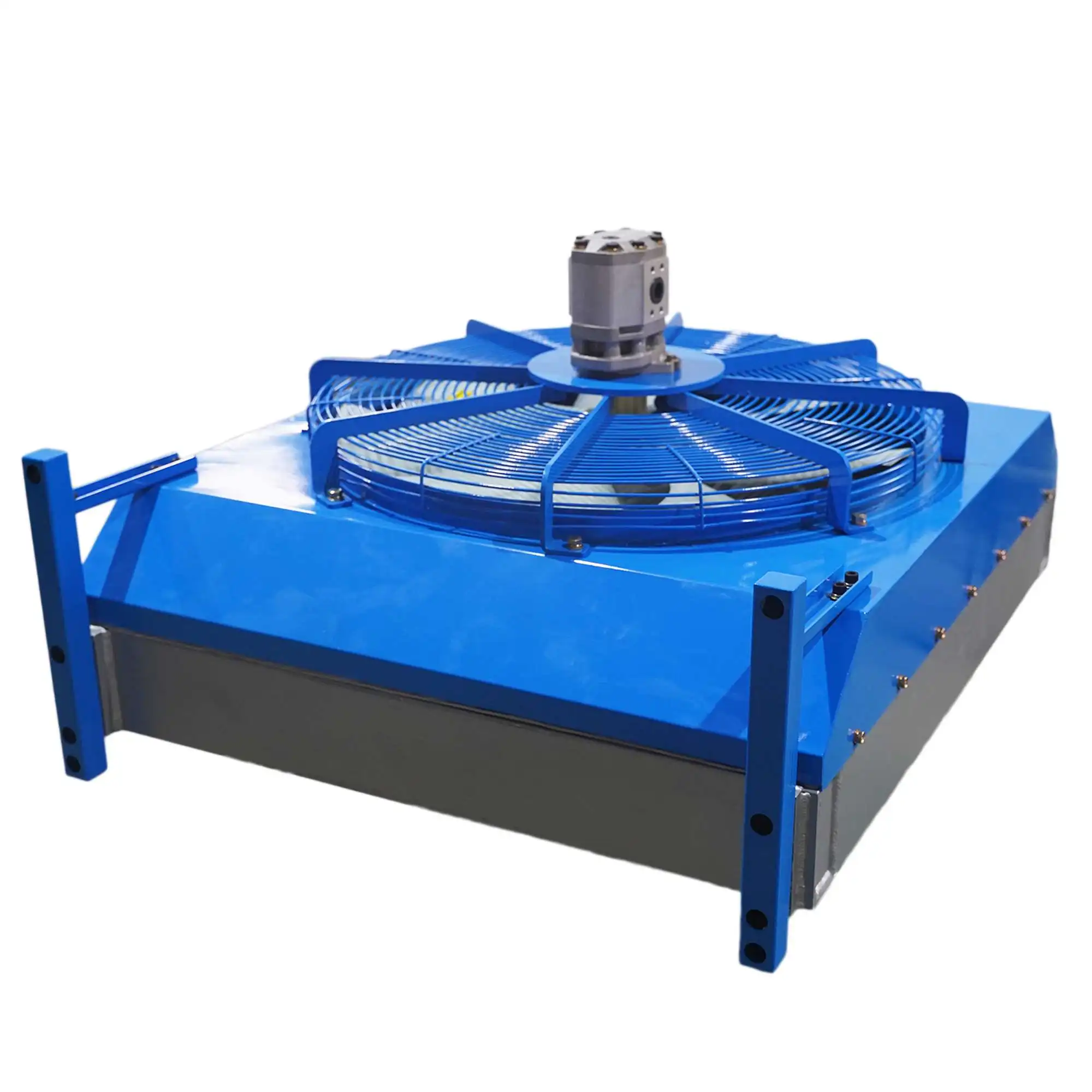 Large multi-purpose air-cooled plate-fin oil cooler Heat exchanger Hydraulic system of drilling rig Heat exchanger Radiator