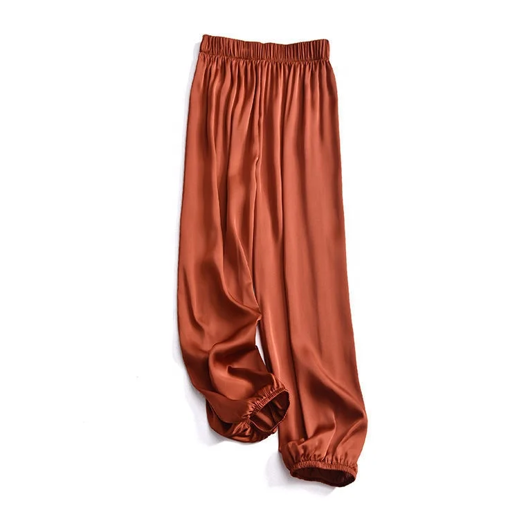 2020 Wholesale Summer Women Girl Casual High Elastic Waist Loose Oversized Joggers Sweatpants