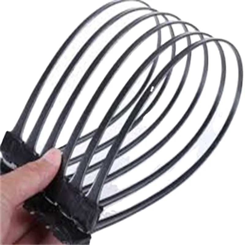 Uniaxial HDPE One-Way Fiberglass Plastic Geogrids for Highway Subgrade Retaining Wall Reinforcement Grille