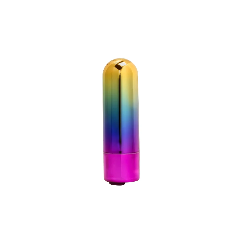 Rainbow Bullet Vibrator Full Body Sex Toy for Men and Woman Adult Sex Toys Rechargeable Mini Size Vibrator