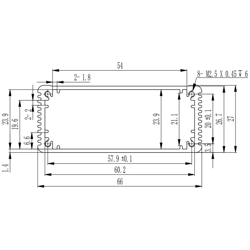 YONGU-J11 66-27-100 Электронный DIY контейнер под элемент питания в