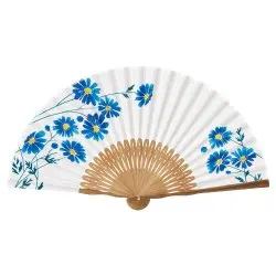 Bon dances summer festivals fairs bamboo hand fan multi fold