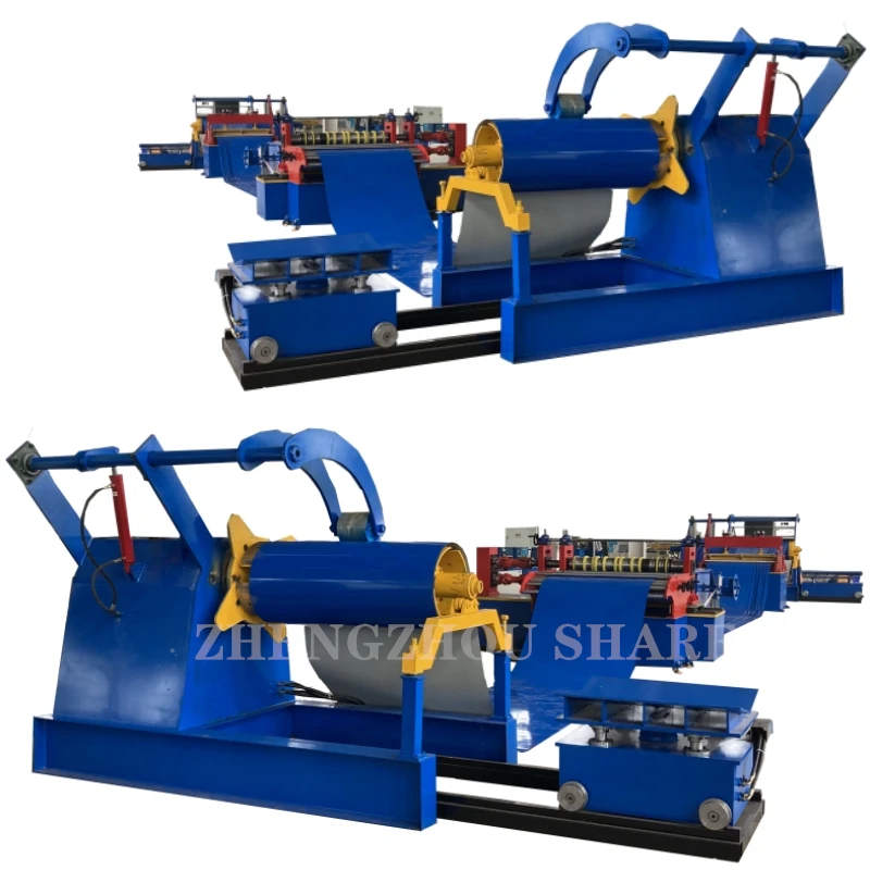Full Automatic Steel Coil Metal Slitting Line Machine High Efficiency Steel Coil Cut to Length Line Machine