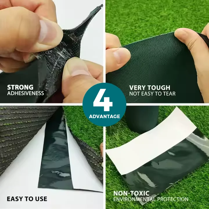 High Quality Self-adhesive Turf Seam Tape Artificial Grass Glue Tape Synthetic Grass Seaming Tape For Football Lawn Carpet