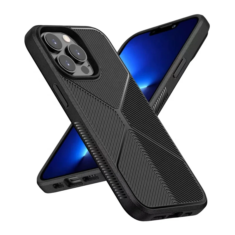 Business Style Tpu Comfortable Free Phone Case Shockproof Drop Protection For iPhone 12PRO 13MINI Phone Back Cover Accessories