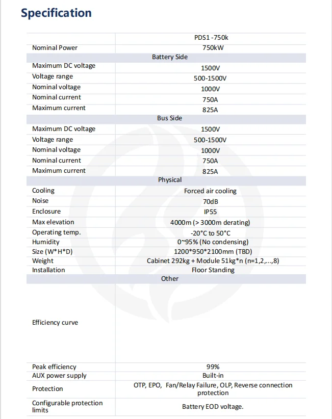 Dawnice 200Kva 240KW 280kva 300kva 400kva360kw 480kw 600kva 700kw 750kw Inverter BESS PCS power conversion system