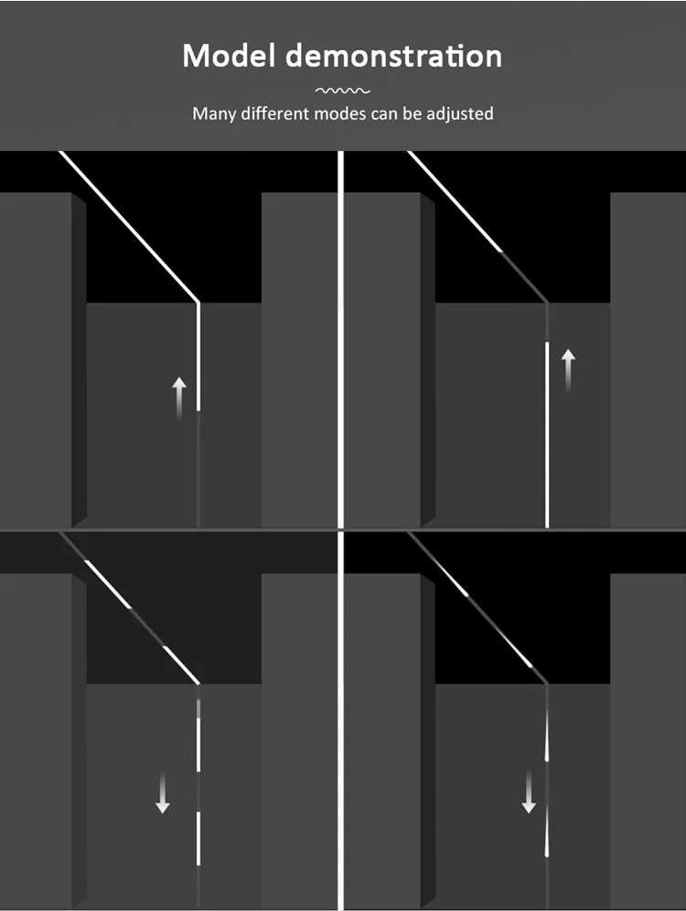 Flowing water led linear light 24v running water flowing led strip dc 12v 10m 15m led light strip with motion sensor