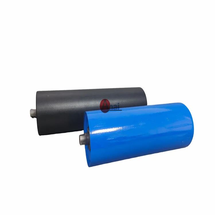 Rubber Ring Conveyor Rollers Conveyor Weight Roller Idler