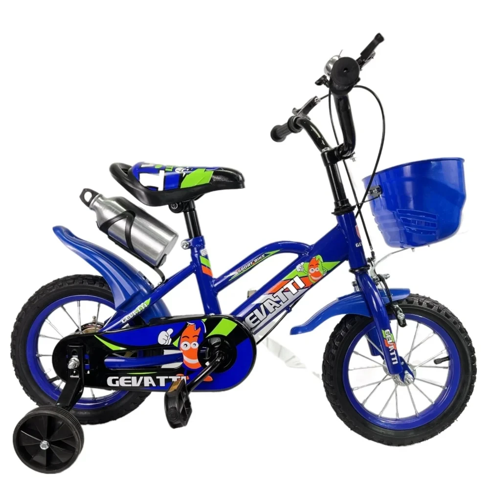 2023 Hot Sell Cheap Kids Bike OEM Mini Bicycle 12 14 16 18 20 Inch Child Mountain Cycle Plastic Sepeda Anak 5-10 Years Old Baby