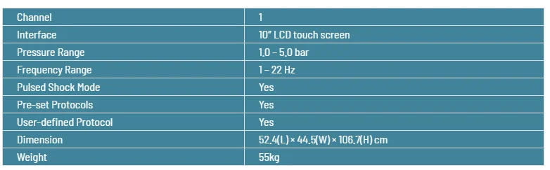 High Intensity Body Pain Relief Device ESWT Device Physical Therapy Equipment Shock Wave Machine