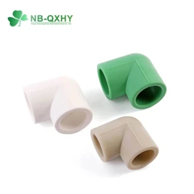 Hot Water Plastic Green PPR Elbow Ball Valve Tee Pipe Fittings