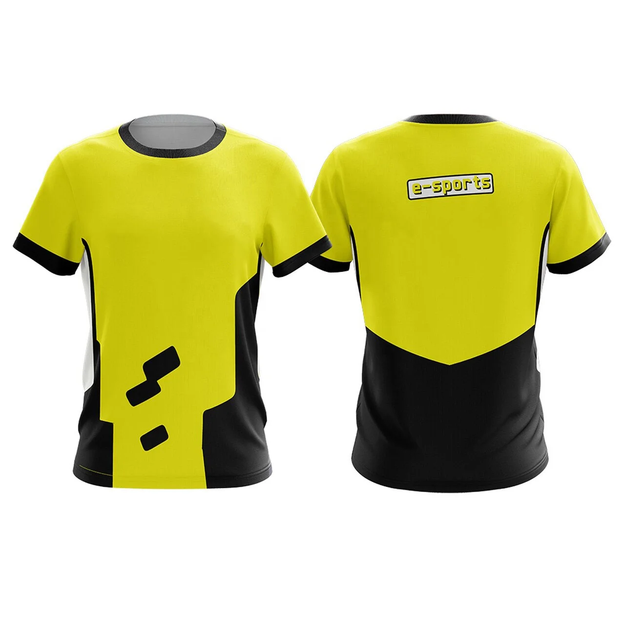 Customize Professional Color Black And White Esports Shirts And Jerseys For Esports Gaming