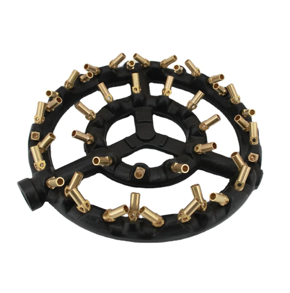 
Hot selling high quality cast iron gas jet burner for cooking, 10 tips 