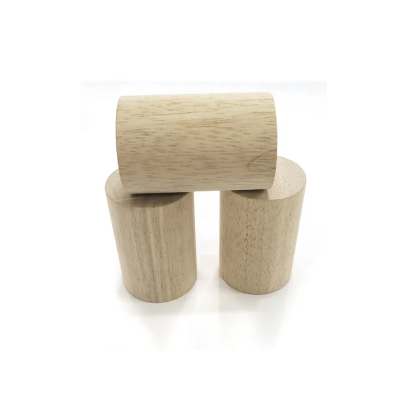 GD деревянная игрушка 50*75 мм плотные Блоки цилиндров из обычного дерева Сортировочная обучающая для детей