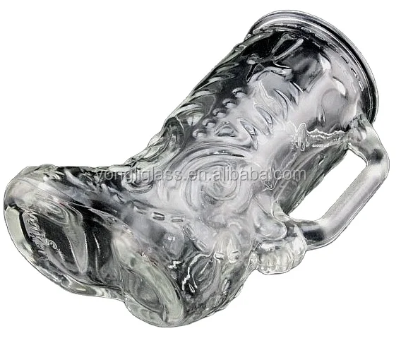 NEW PRODUCTS glass beer boot cups   boot shape beer glasses