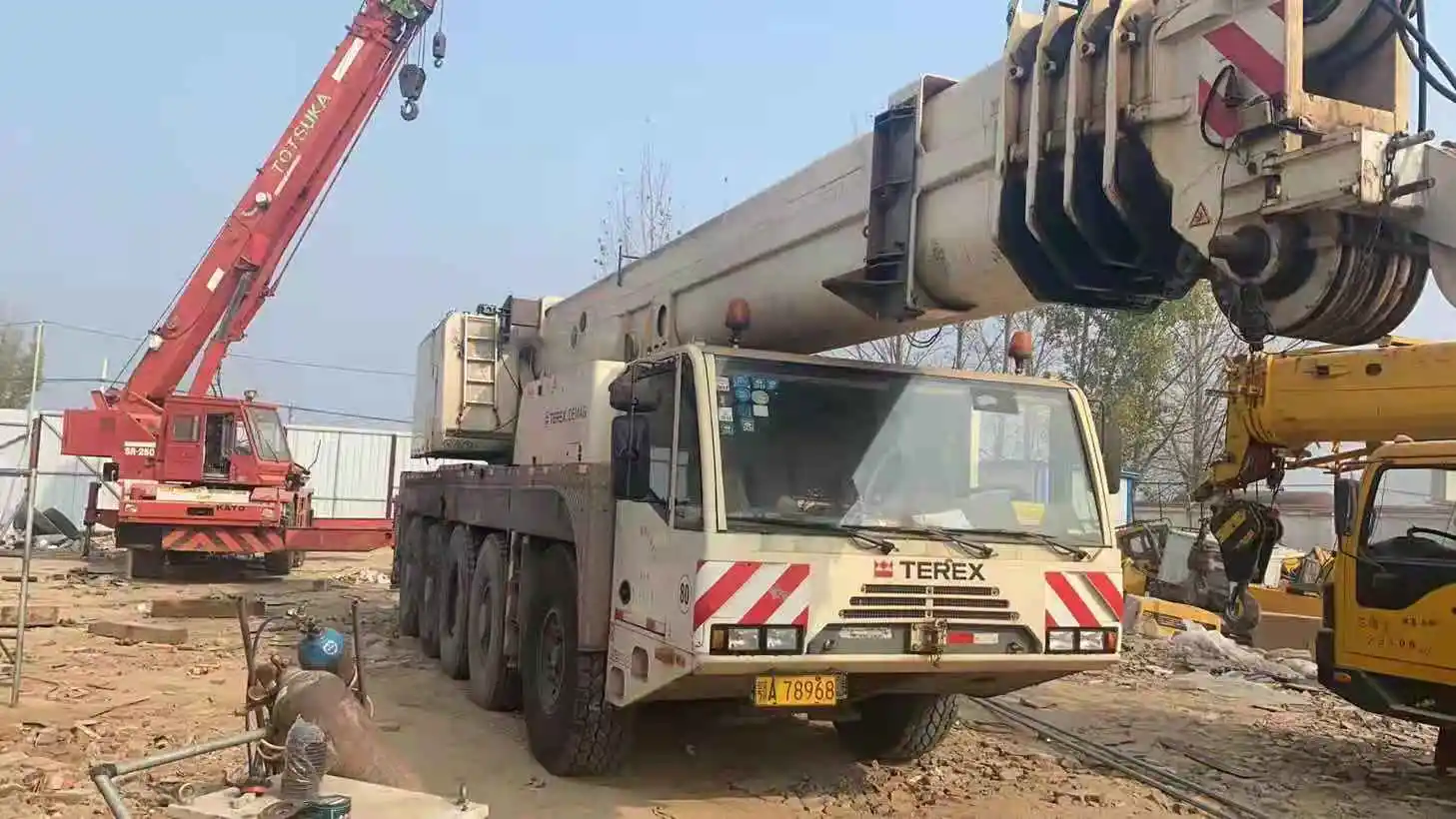  Б/у автокран Terex Demag 100 тонн