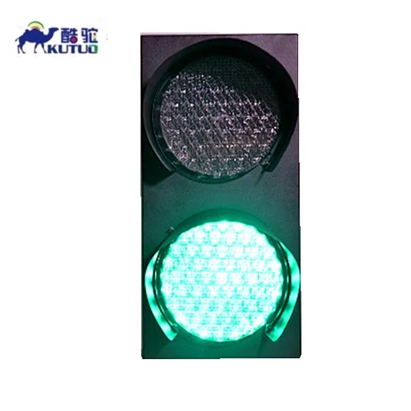 
200mm red green cobweb cover led signal light head 