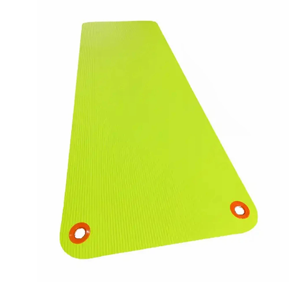 Timecreate hot sell high quality different colors 8mm 10mm 15mm 20mm nbr yoga mat with eyelets for wall hanging