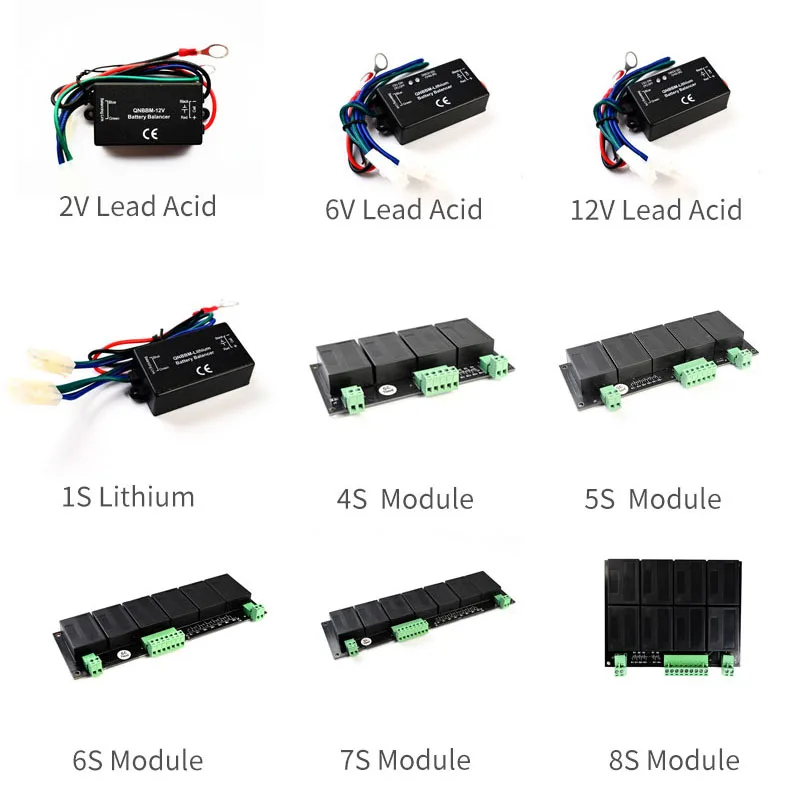48v lead acid battery balancer fatshark 1S series battery balance lead bms for lead acid battery