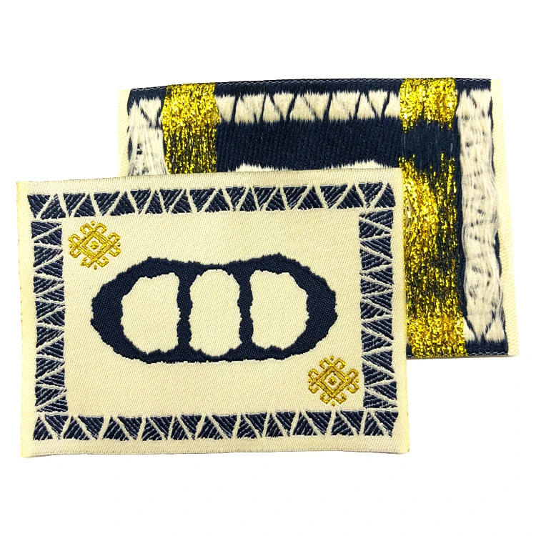 Custom Woven Label Computerized Woven Label Machine Fabric Label For Clothing