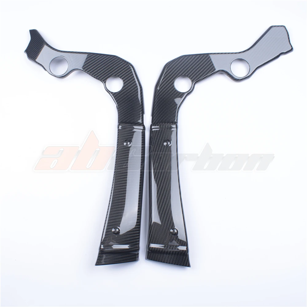 
Motorcycle Frame Heat Shield Guard Cover Cowl Farings Carbon Fiber Forged For Suzuki GSXR 1000 2017-2020 