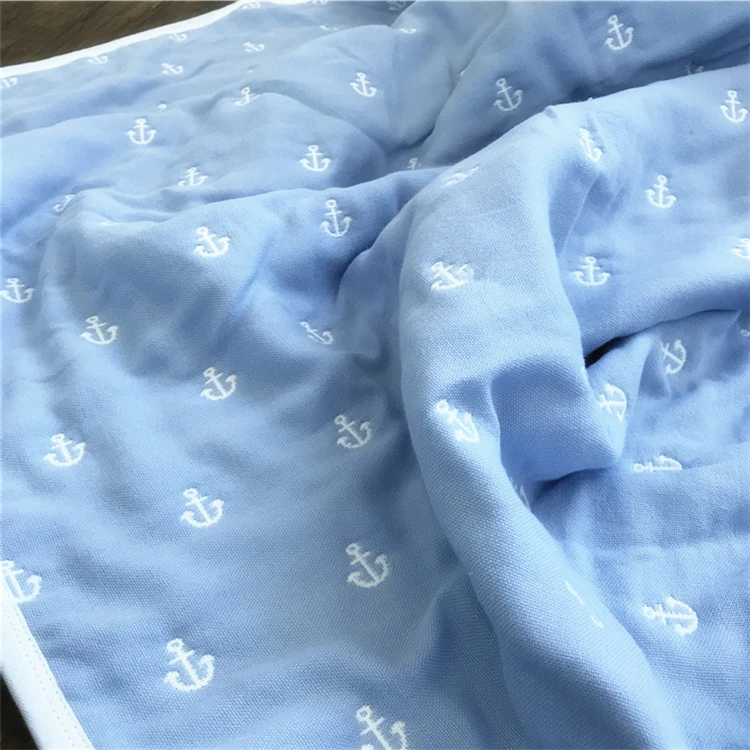 2019 New 6-layer gauze towel quilt cotton four seasons baby blanket