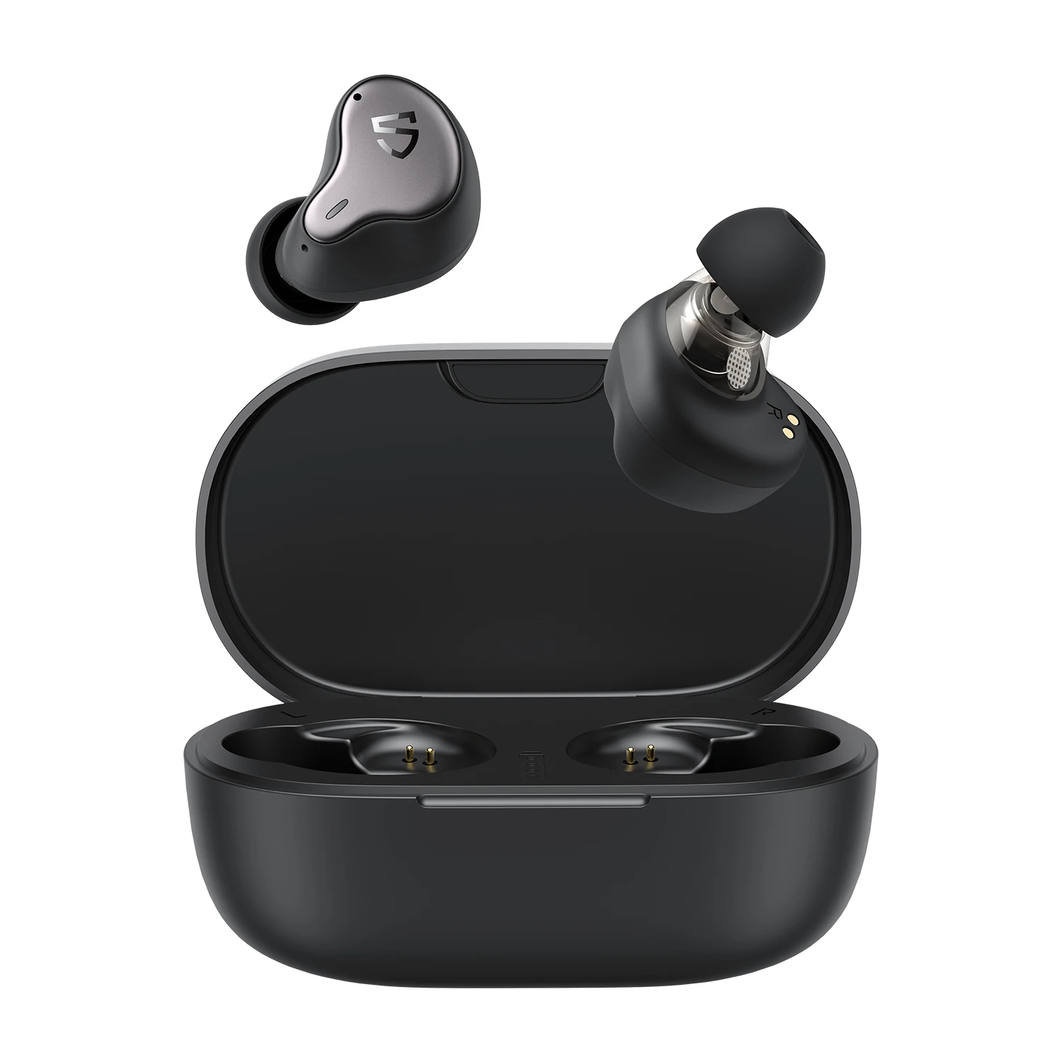 SoundsPEATS H1 Knowles Driver Hifi Bass Wireless Earphones Dual Microphones Flagship Earbuds CVC Noise Cancellation Headsets
