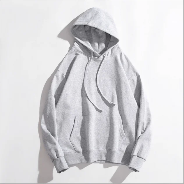 
OEM Wholesale Sports Wear Plain Pullover French Terry Custom Oversize Blank Hoodies For Men 