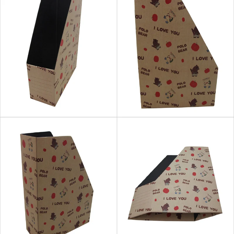 2021 Custom printing wholesale document file folder in brown