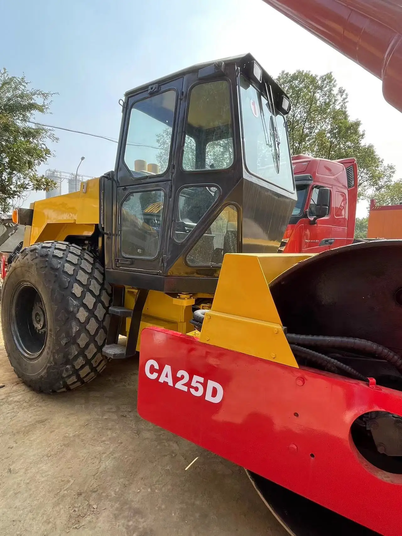 Low price Used Dynapac Compactor CA25D Road Roller CA25D/CA30D for sale and good in condition