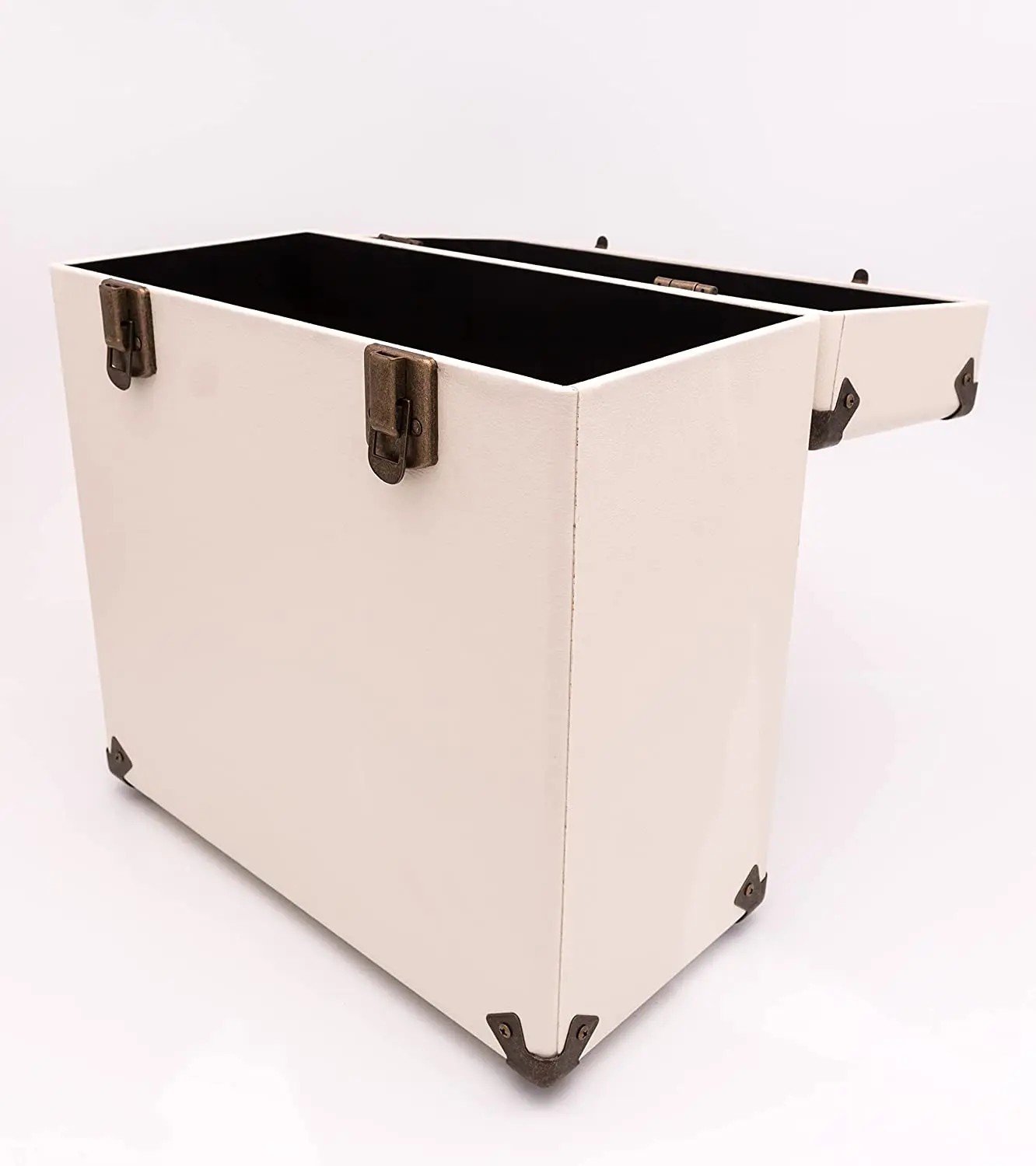 CD& LP  Vinyl Record Storage Case Holds Up To 30 Records High Quality And Waterproof Aluminum Hard Case