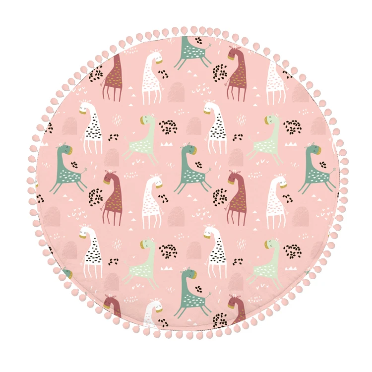 
Cartoon Printed Comfort Newborn Baby Play Game Mat 
