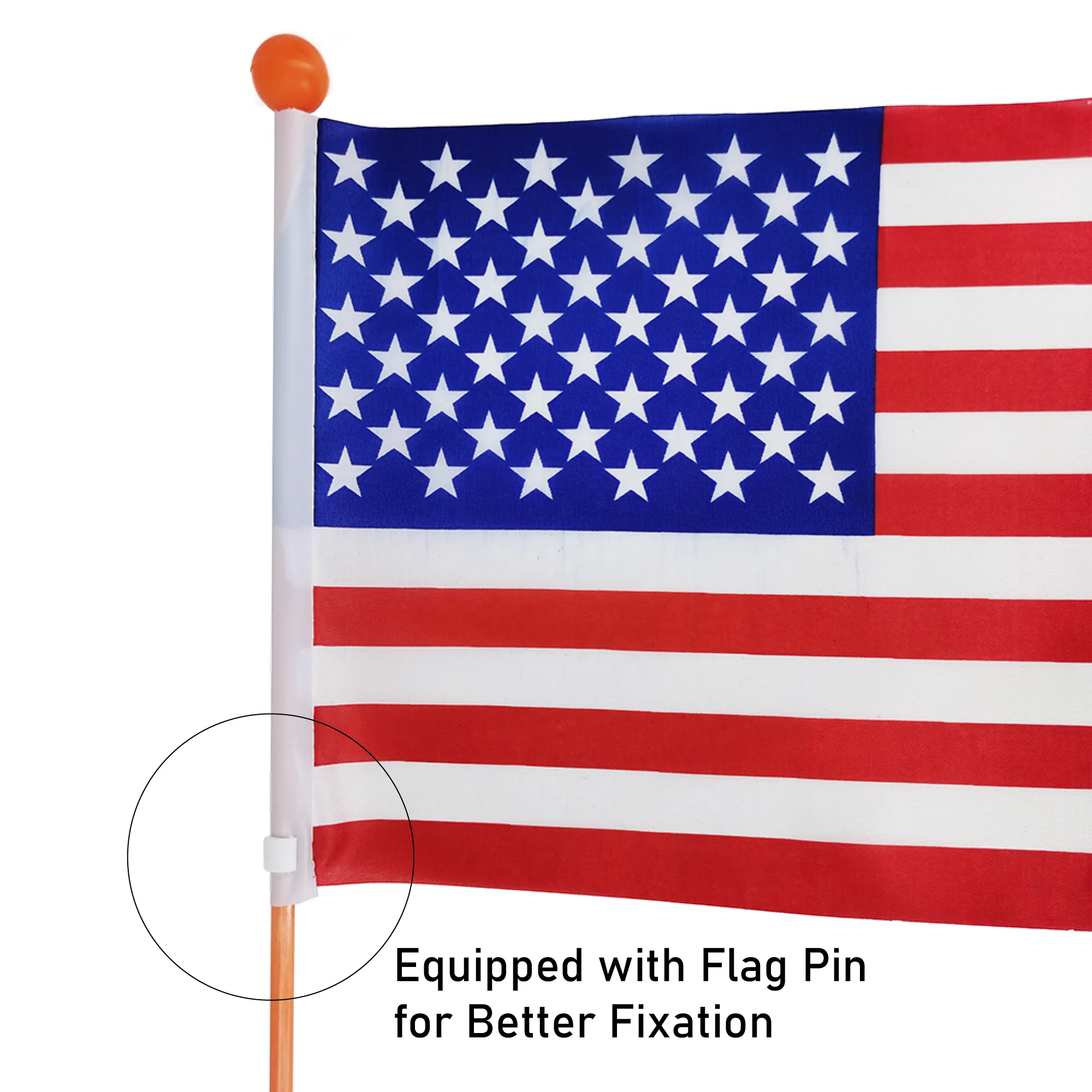 Wholesale 1.5 meter Black Bike Flags Bicycle Flags Cheap Custom Polyester PVC Bike Safety Flags