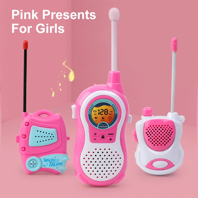 Children radio walkie Talkie Toys  for kids Two Way Radio interphone Gift Birthday Long Range Handheld Child Toys talkie walkies