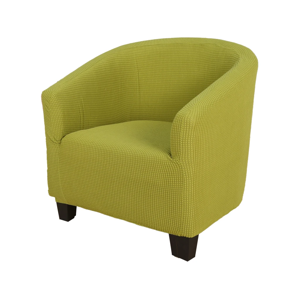 Club Sofa Chair Slipcover,Stretch Armchair Cover,Sofa Covers Furniture Protector for Living Room Jacquard Spandex  Slipcover