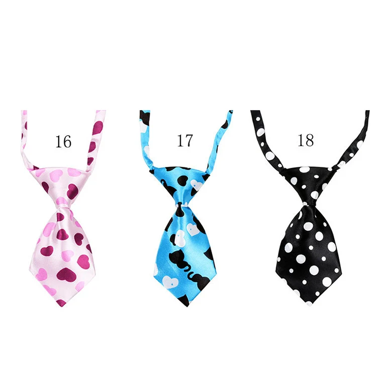OEM Wholesale Pet Ties Bow Ties Cat Neckties Grooming Straps Dog Bow Tie