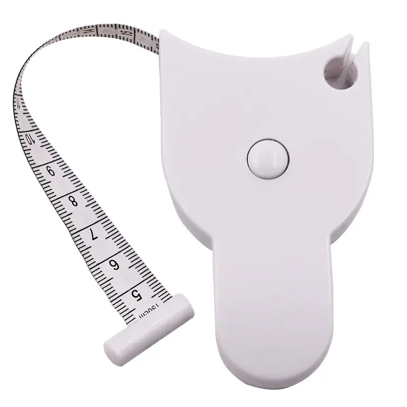 custom logo Sewing Ruler Tapeline Portable Retractable 1.5 M Promotional Body Tape Measures